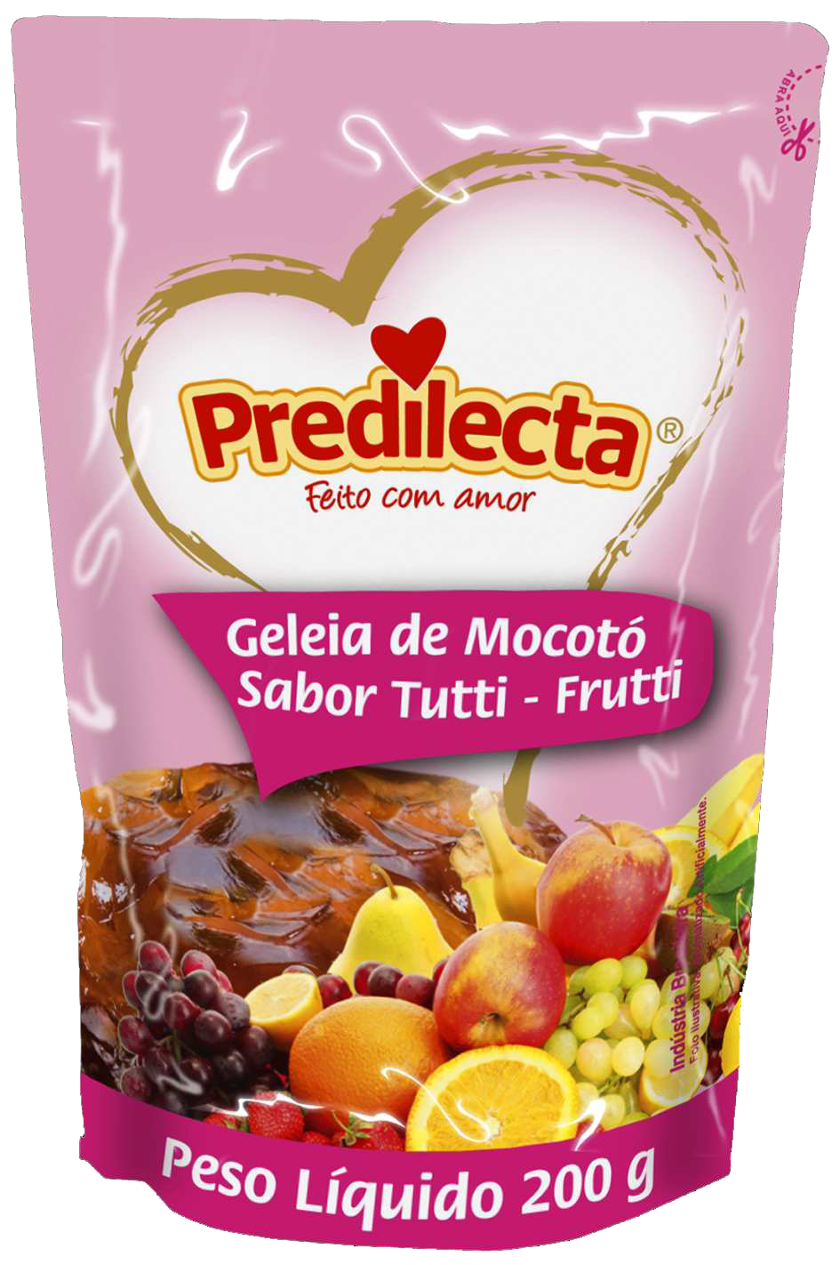 Geleia Mocoto TutiFrutti Predilecta SC 6x200G – Fornecedor: Predilecta