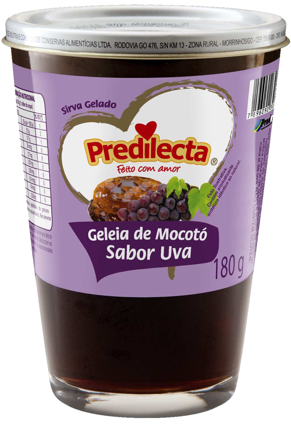 GELEIA MOCOTO UVA