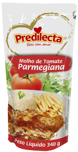 Molho Parmegiana Predilecta SC 12x340G – Fornecedor: Predilecta