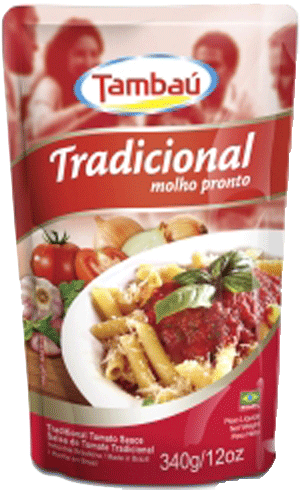 MOLHO TOM TRAD. POUCH TAMBAU 24X340G – Fornecedor: Tambau