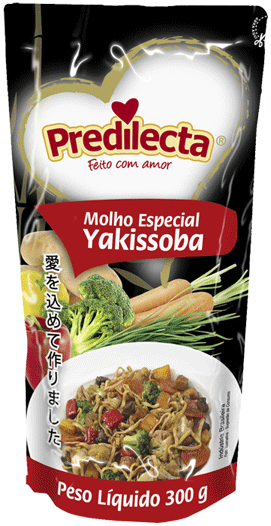 Molho Yakisoba Predilecta SC 6x300G – Fornecedor: Predilecta