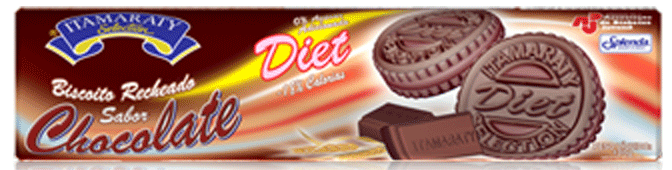 BISC.ITA RECH CHOCOLATE DIET 30X120G  – Fornecedor: Itamaraty