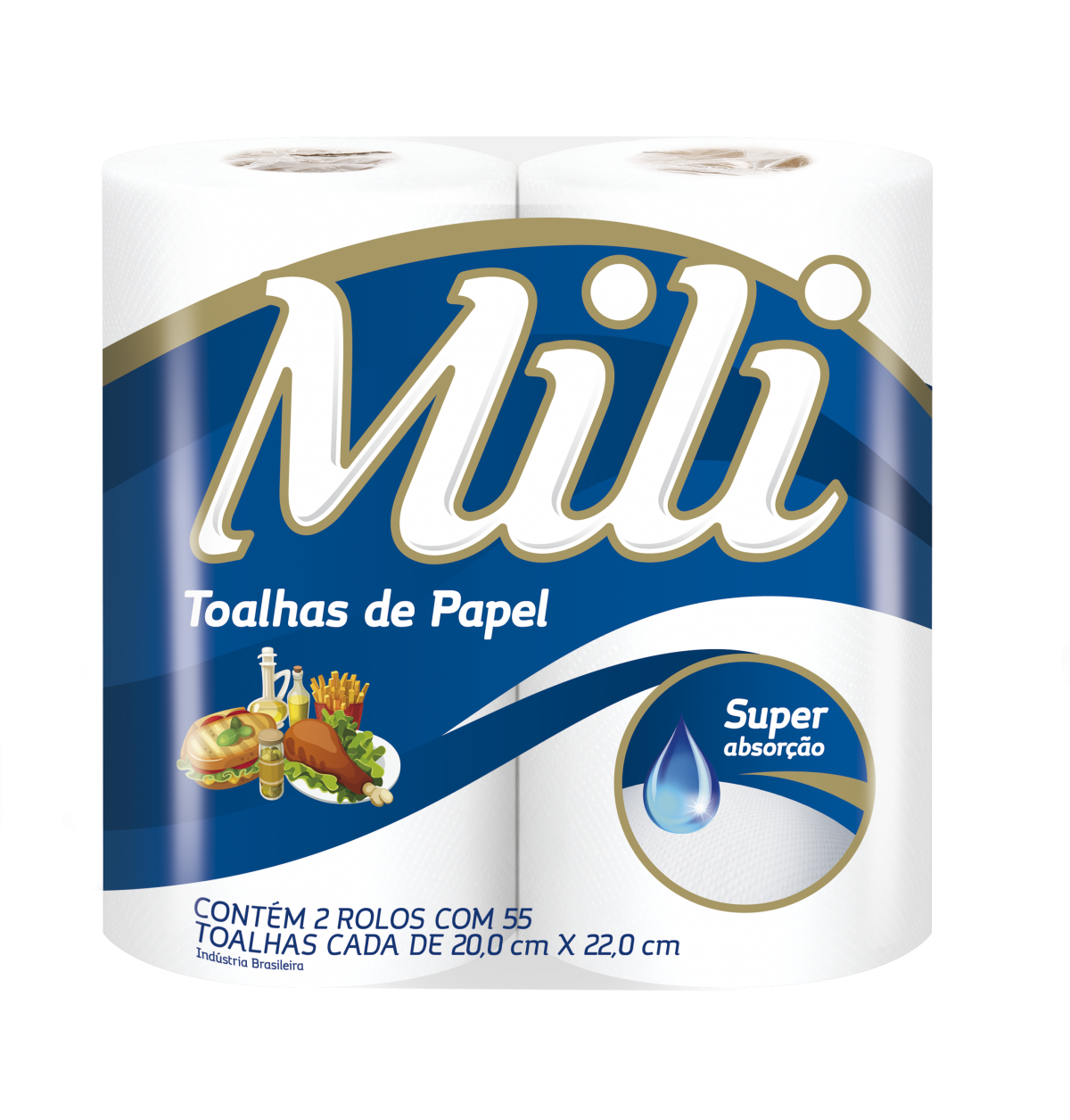 PAPEL TOALHA MILI 12X2UN – FORNECEDOR: MILI