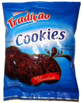 BISC.COOKIES TRADIÇÃO CHOCOLATE 50X75G – FORNECEDOR: TRADIÇÃO