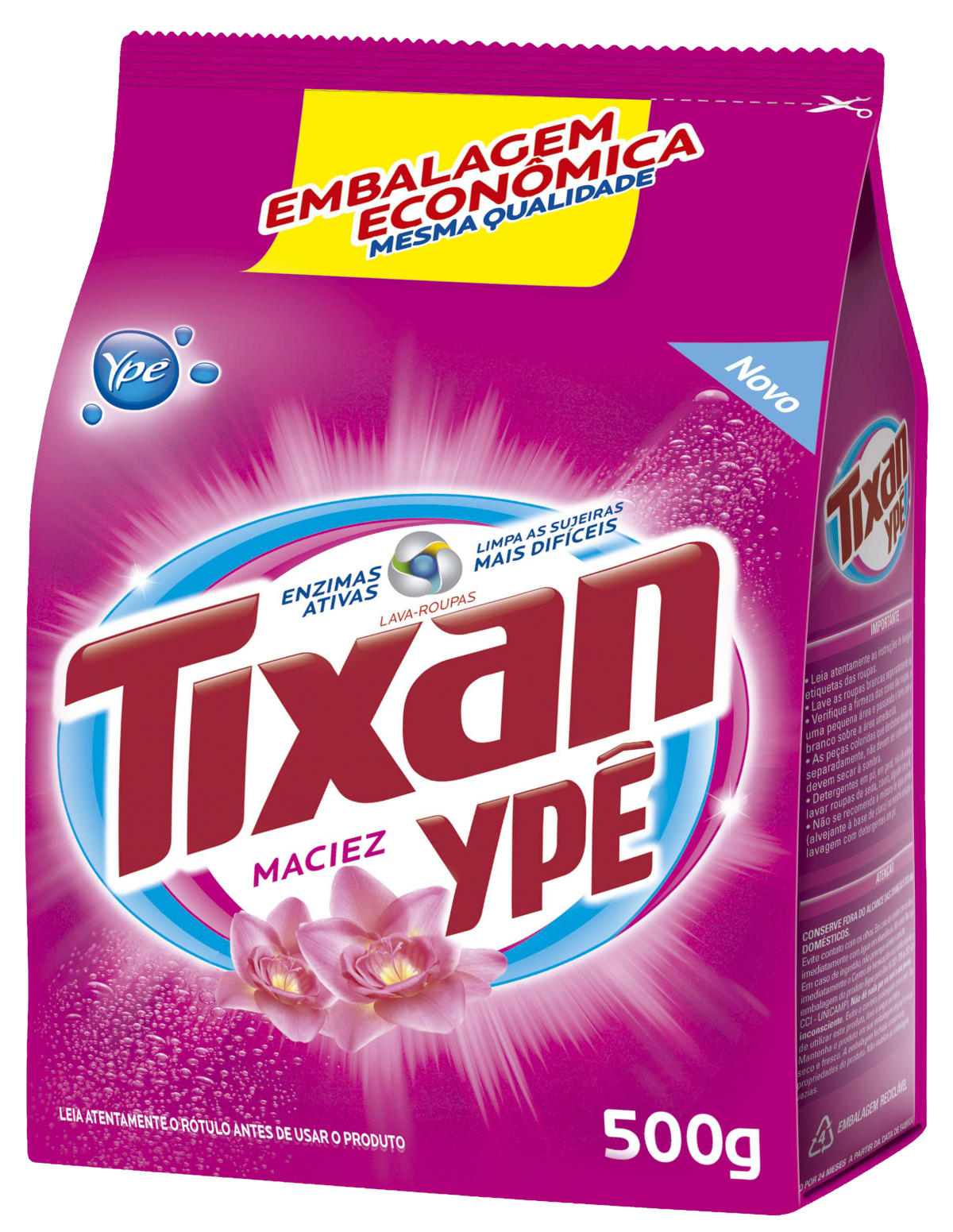 Sabão Pó Tixan Ypê Maciez SH 24x500G – Fornecedor: Ypê