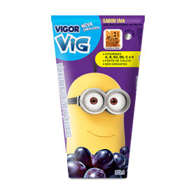 Suco de Uva Vig 27x200ML – Fornecedor: Vigor