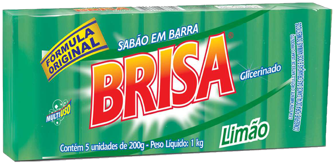 Sabão Brisa Limão 50x200G – Fornecedor: Flora