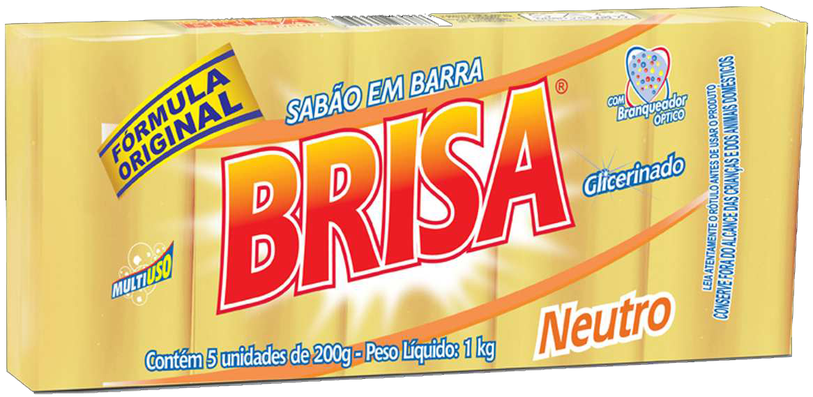 Sabão Brisa Neutro 50x200G – Fornecedor: Flora